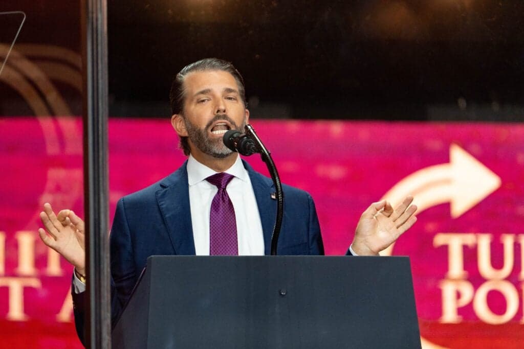 'Just Because They Say It Doesn't Mean It's True,' Donald Trump Jr. Rejects World Liberty Financial Collapse Rumors