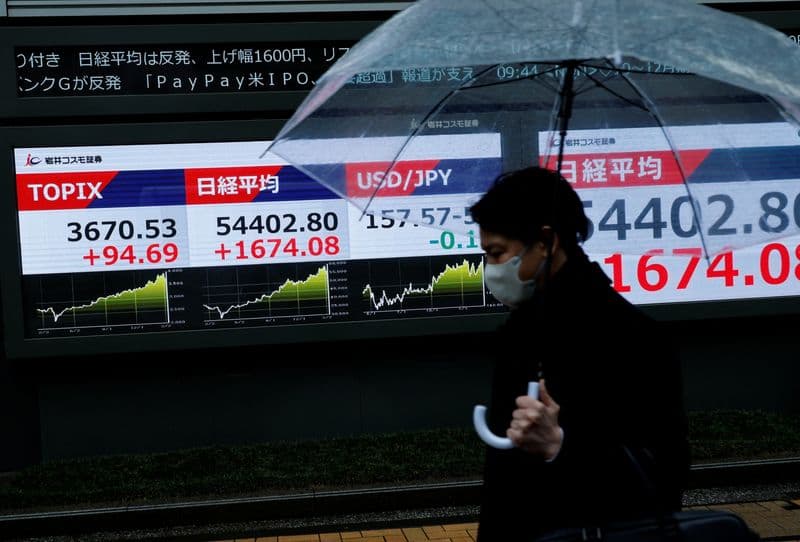 Oil heads toward record monthly gain, equities mixed