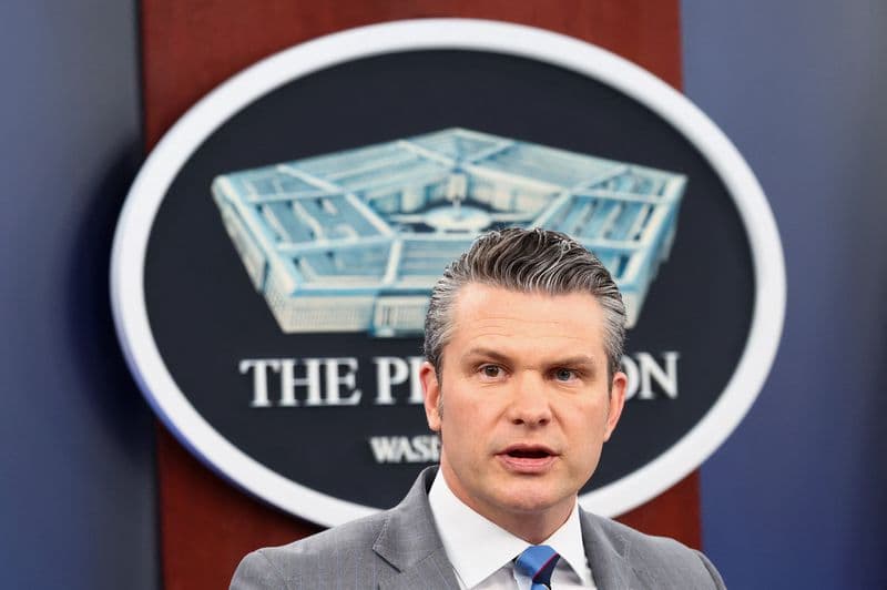 Pentagon chief Hegseth says US blockade on Iran 'going global'
