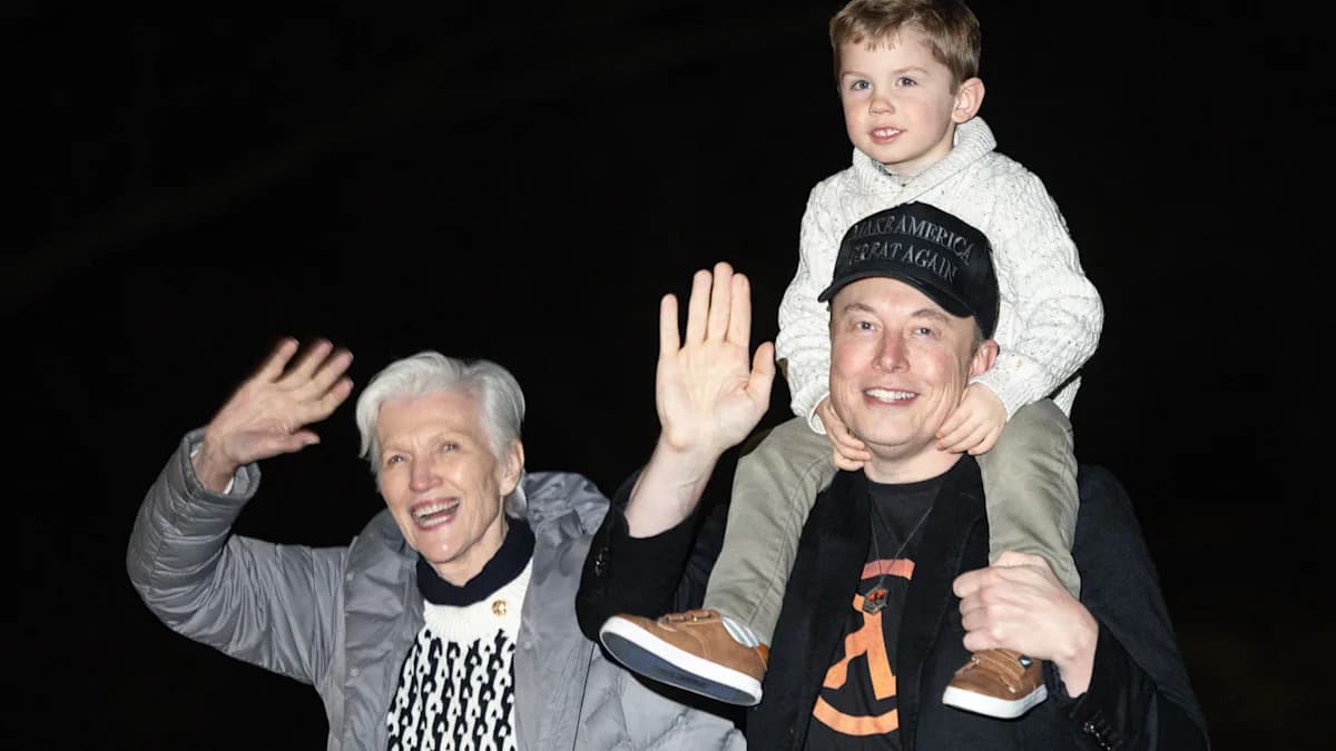 Elon Musk's mom at JPMorgan event: 'I have a genius son'